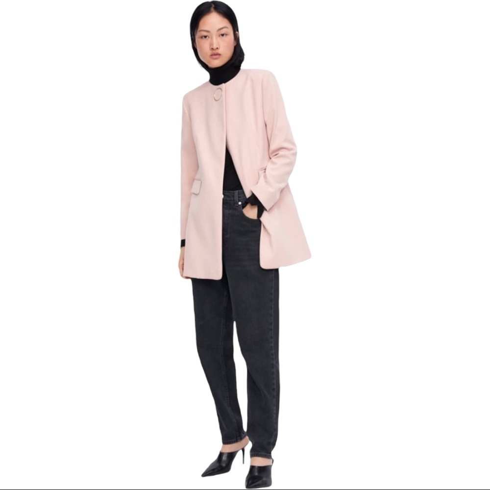 Zara frock coat with button
